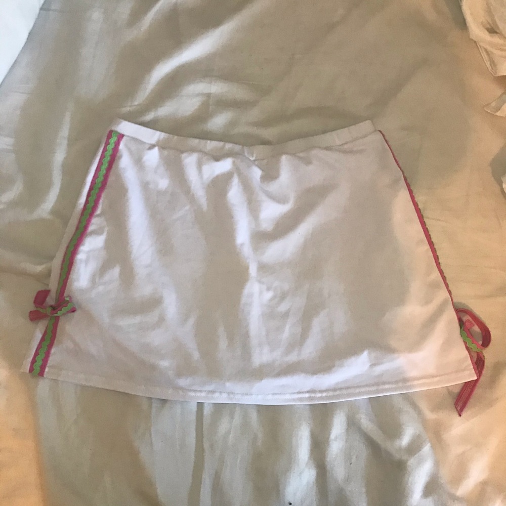 White Skort
